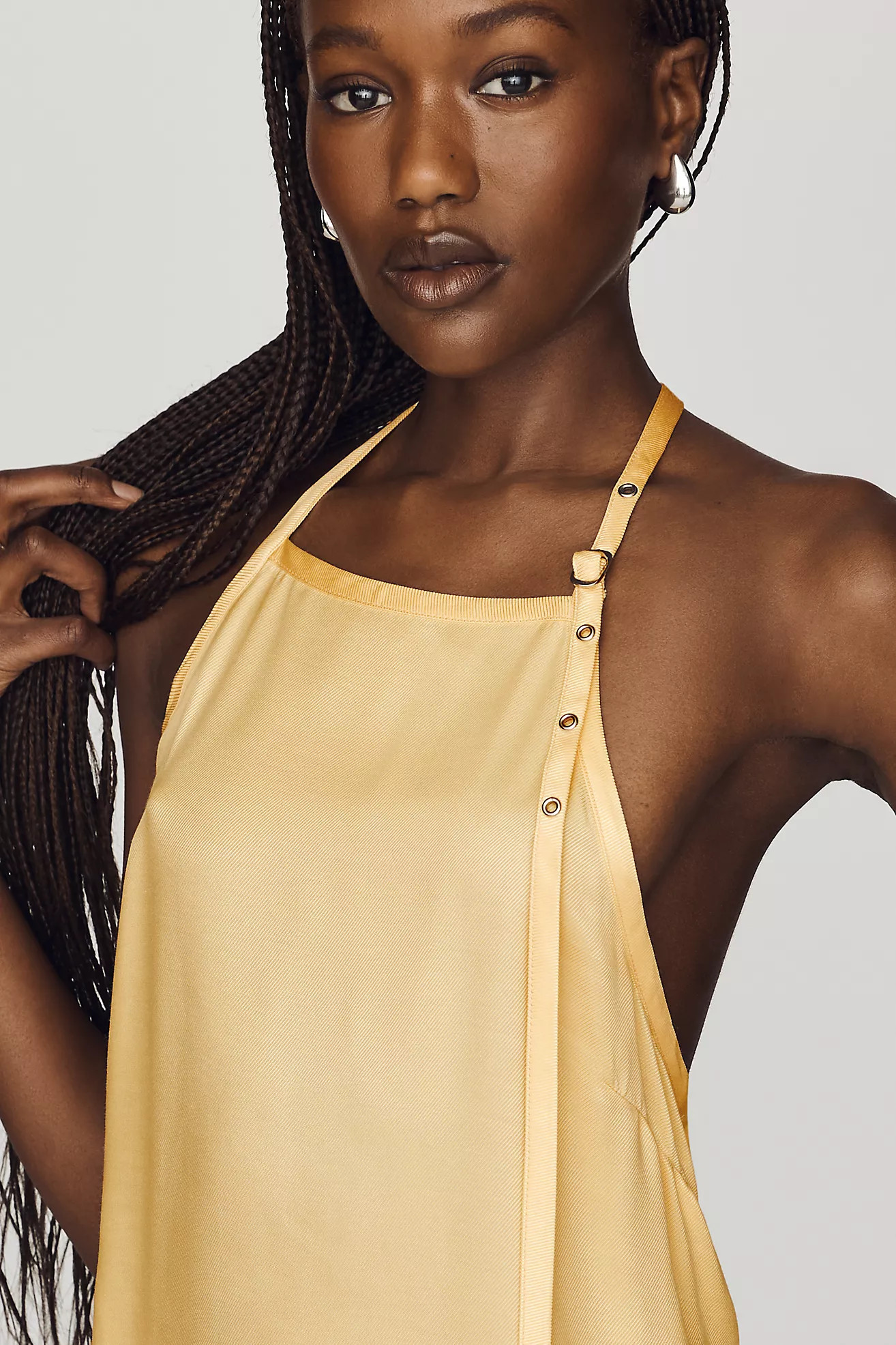 Maeve Silky Halter Top | Anthropologie (UK)