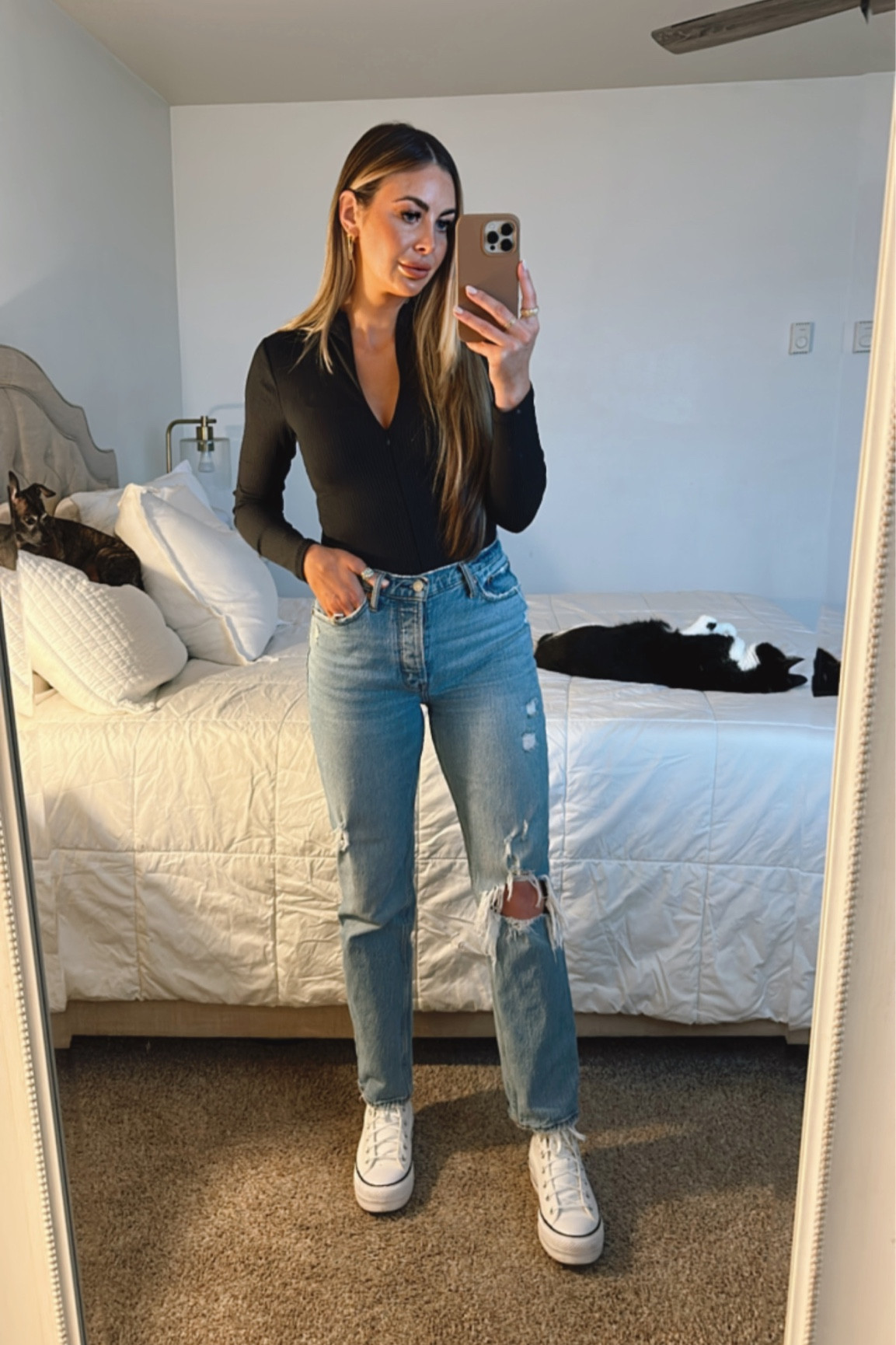 Jeans are still on sale - I’m in a size 25 

#LTKunder100 #LTKFind #LTKSale