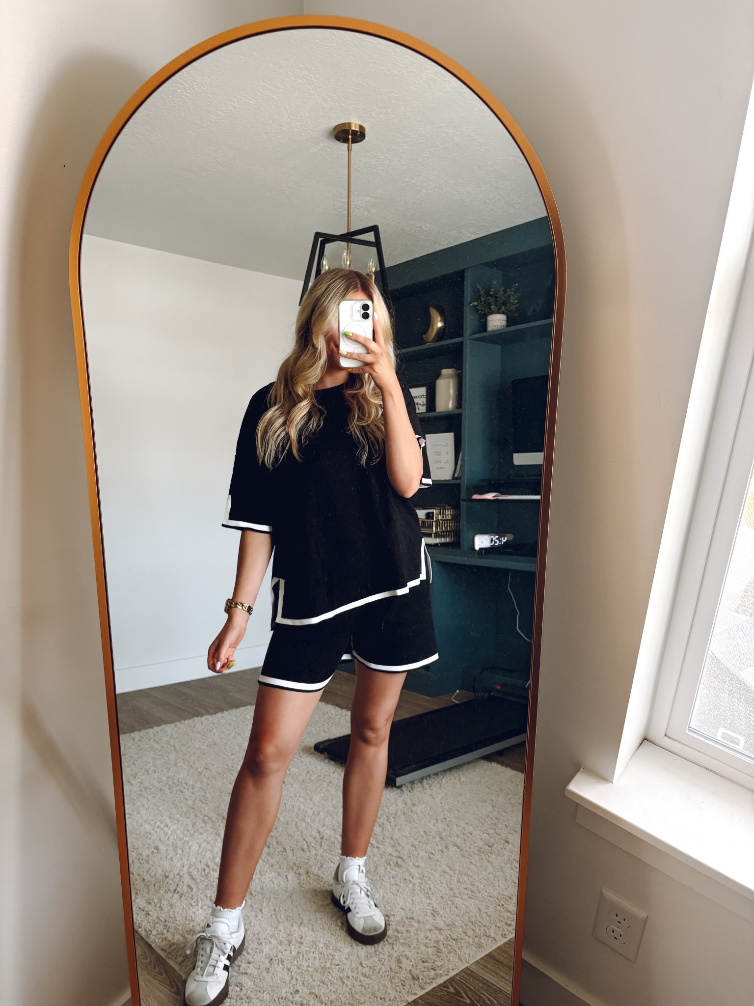 fav fav shorts lounge set!! I sized up one to an L for more length! 

| loungewear | summer outfit | spring outfit 

#LTKSeasonal #LTKFindsUnder100