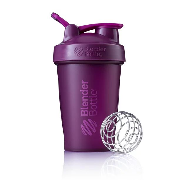 BlenderBottle Classic 20 oz Plum Shaker Cup with Flip-Top and Wide Mouth Lid | Walmart (US)