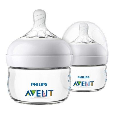 Philips Avent 2pk Natural Baby Bottle 2oz | Target