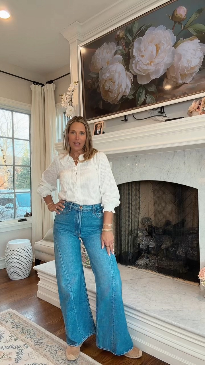 Mother Jean always fit and flatter so well  

#LTKOver40