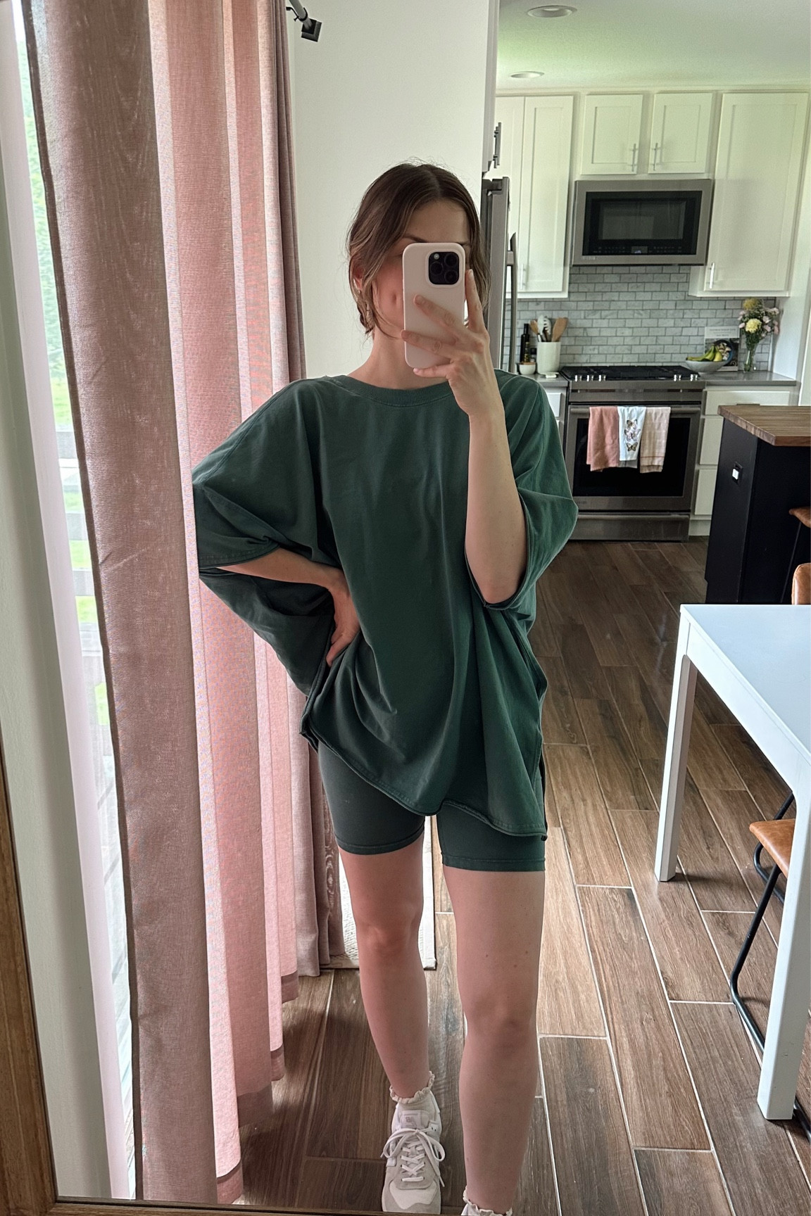 one of my favorite active sets, top is reversible, wearing a small! also loved wearing this when I was pregnant  

Spring outfit, mom outfit, summer outfit 

#LTKActive #LTKSeasonal #LTKFindsUnder100