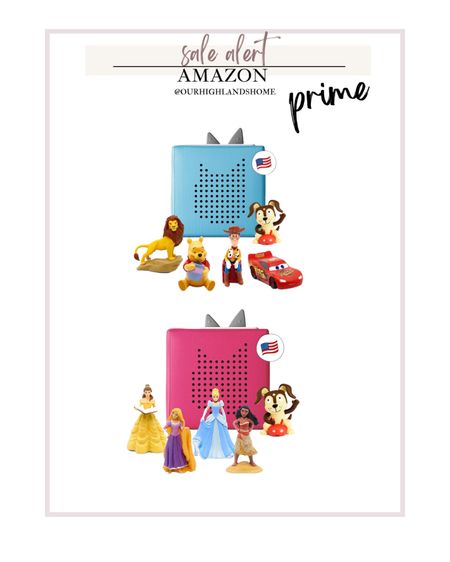 amazing deal on these tonie box bundles! the figurines make great stocking stuffers or add on gifts for holidays. my daughter loves hers 

#LTKxPrimeDay #LTKsalealert #LTKkids