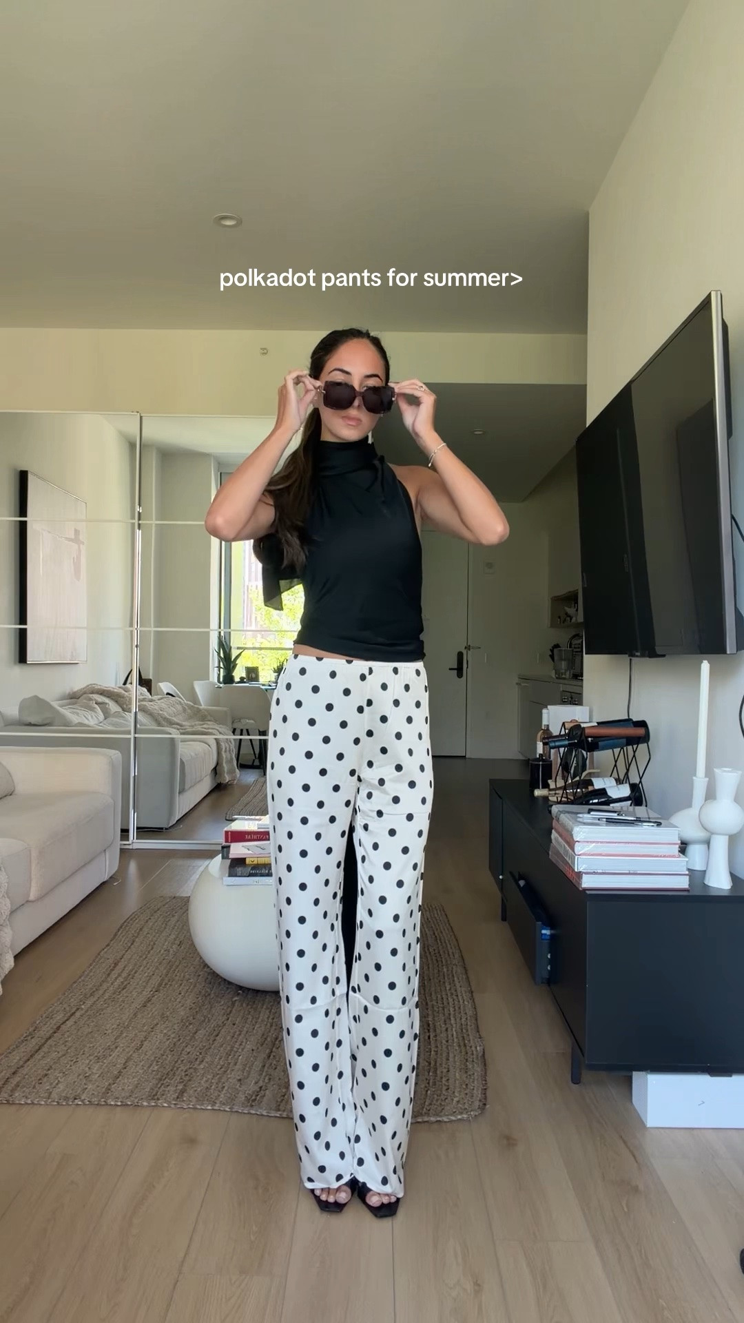 ootd. polkadot pants for summer 🤍

#LTKootd