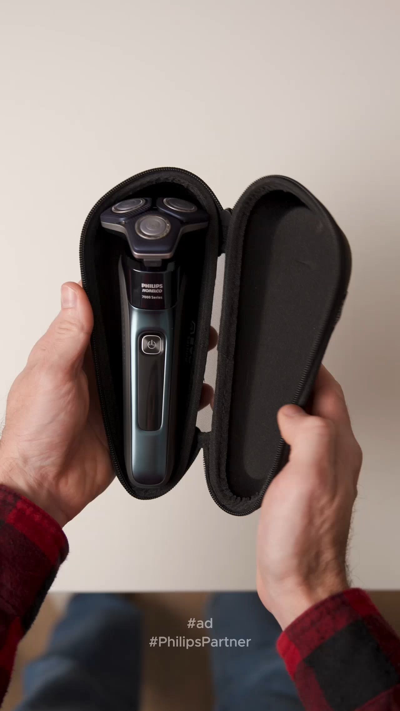 #ad I'm thinking of giving my mother a gift she's wanted for the past two years -- me . . . without a beard. So I picked up the @PhilipsNorelco Shaver 7900 at @Target to MAYBE get the job done. Do you think I did it??? #PhilipsPartner #TargetPartner #Target 

 #LTKGiftGuide #LTKHoliday #LTKMens