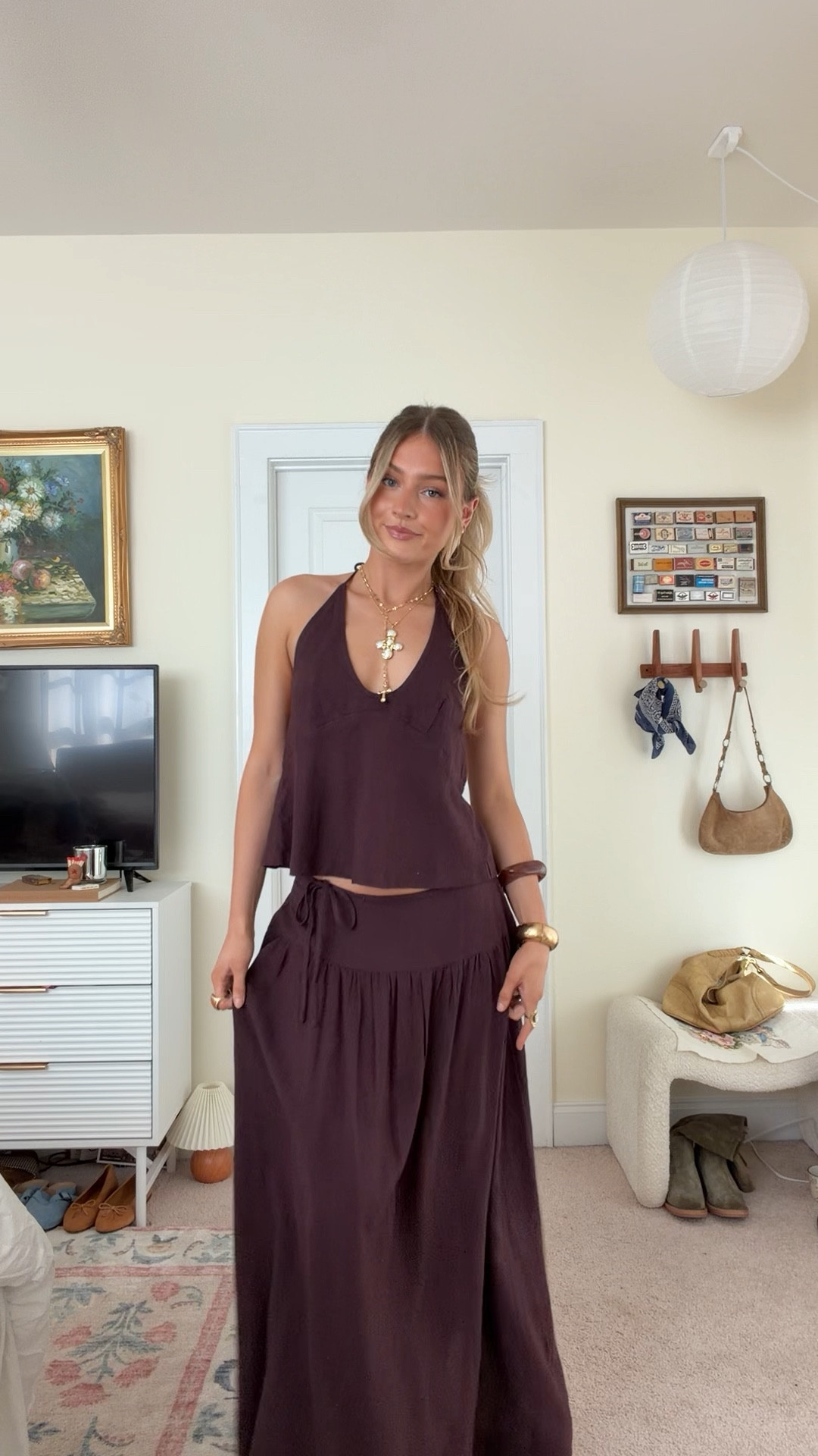 brown set 

#LTKdayinmylife #LTKgrwm #LTKootd