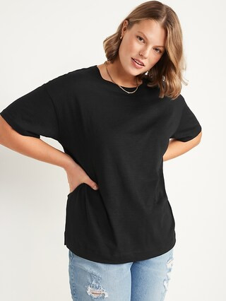 Short-Sleeve Vintage Easy T-Shirt for Women | Old Navy (US)