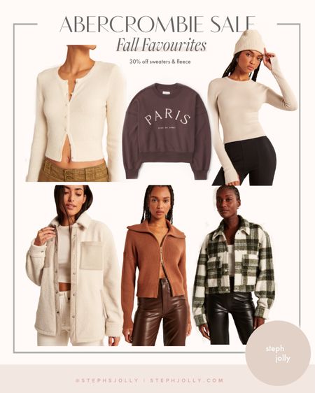 Abercrombie & Fitch Sale Sweaters & Fleece 

#LTKSeasonal #LTKsalealert #LTKHoliday