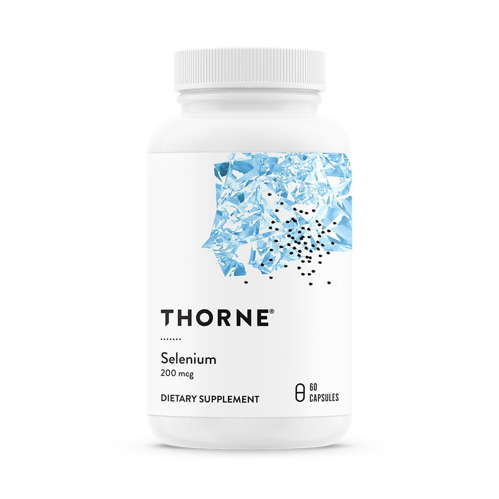 THORNE Selenium - 200 mcg Selenium Supplement for Antioxidant Support* - 60 Capsules | Amazon (US)