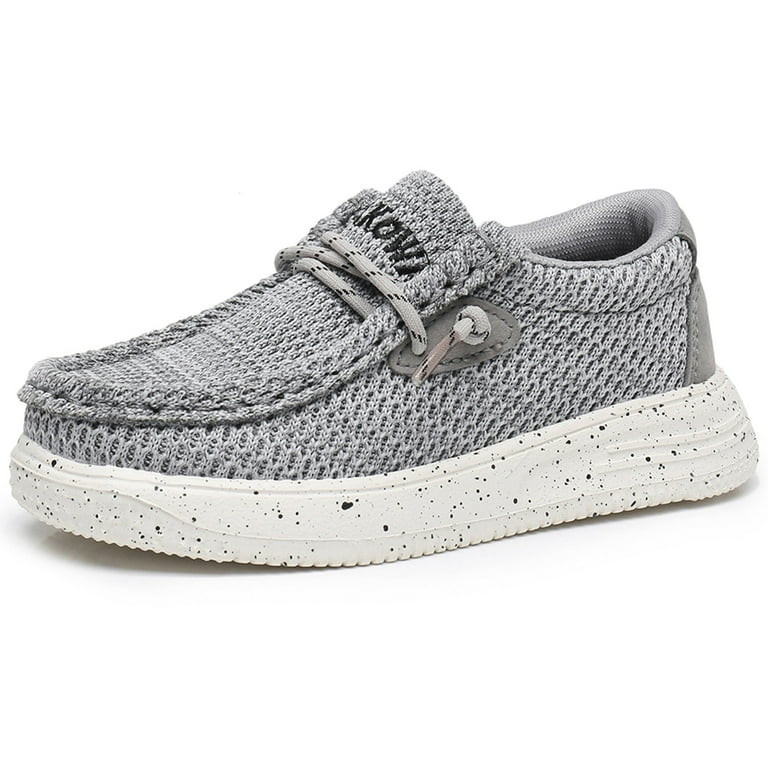 Apakowa Kids Boys Girls Slip-On Casual Loafers Walking Shoes Comfortable & Lightweight (Color : G... | Walmart (US)