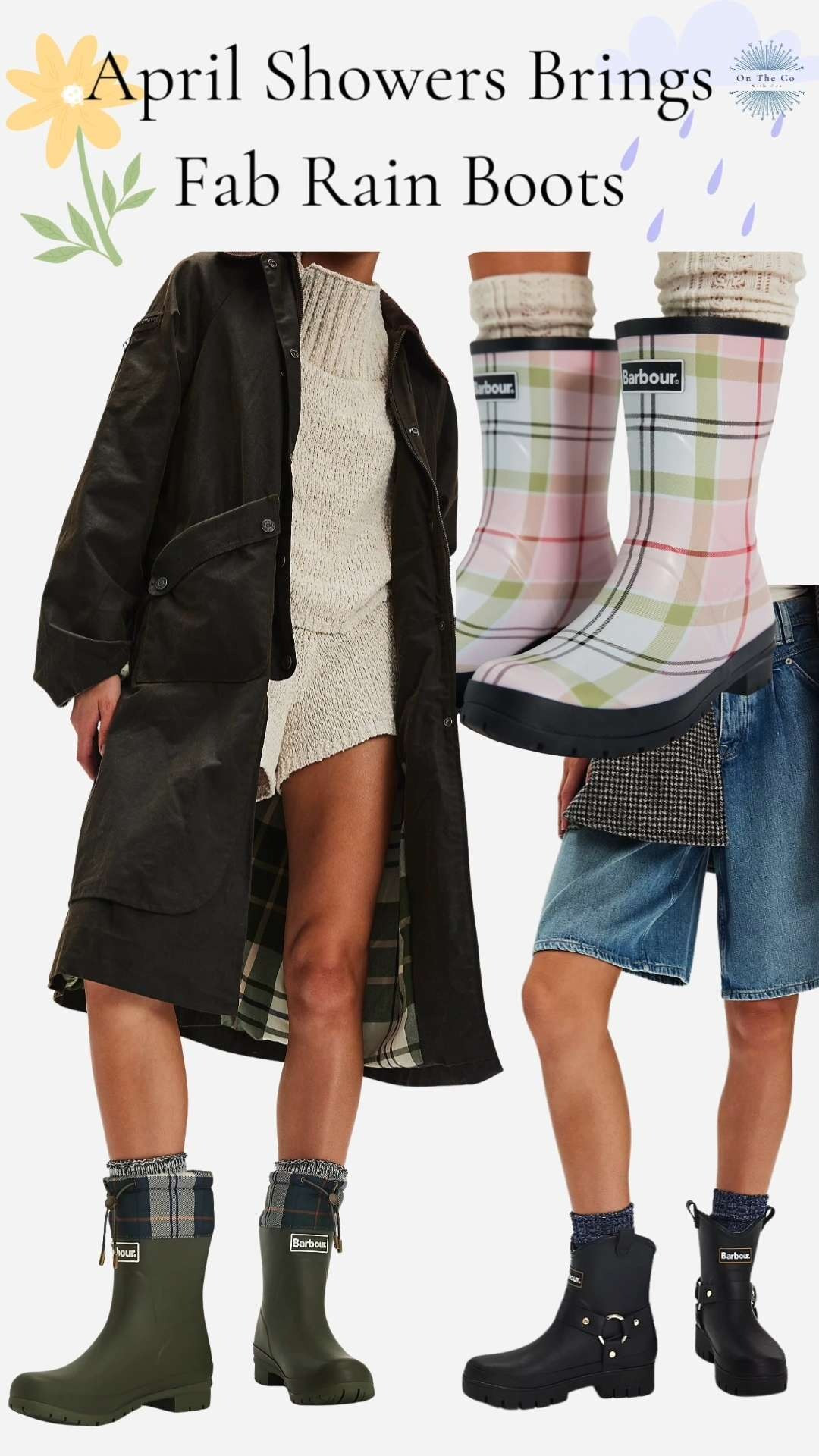 April showers brings out the most fab rain boots. I'd wear these any day of the week, rain or shine. I love these versions for the larger calf girlies.  

 #LTKootd #LTKmomlife #LTKSeasonal