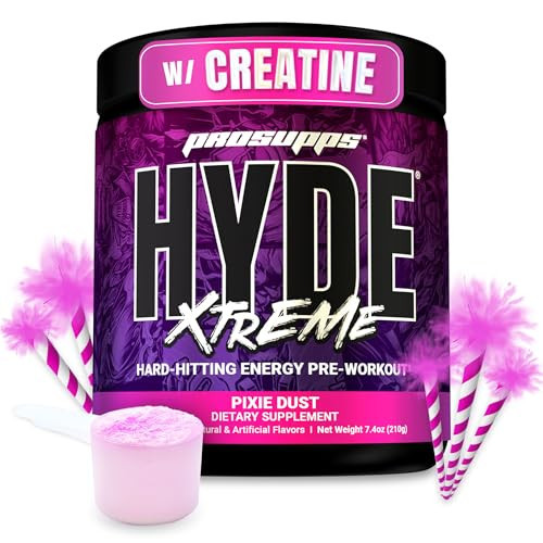 ProSupps Mr. Hyde Xtreme Pre Workout Powder with Creatine, Beta Alanine & Caffeine – Extreme Energy, Pumps, Focus & Performance - Fitness & Gym Supplements for Men & Women (Pixie Dust, 30 Servings) | Amazon (US)