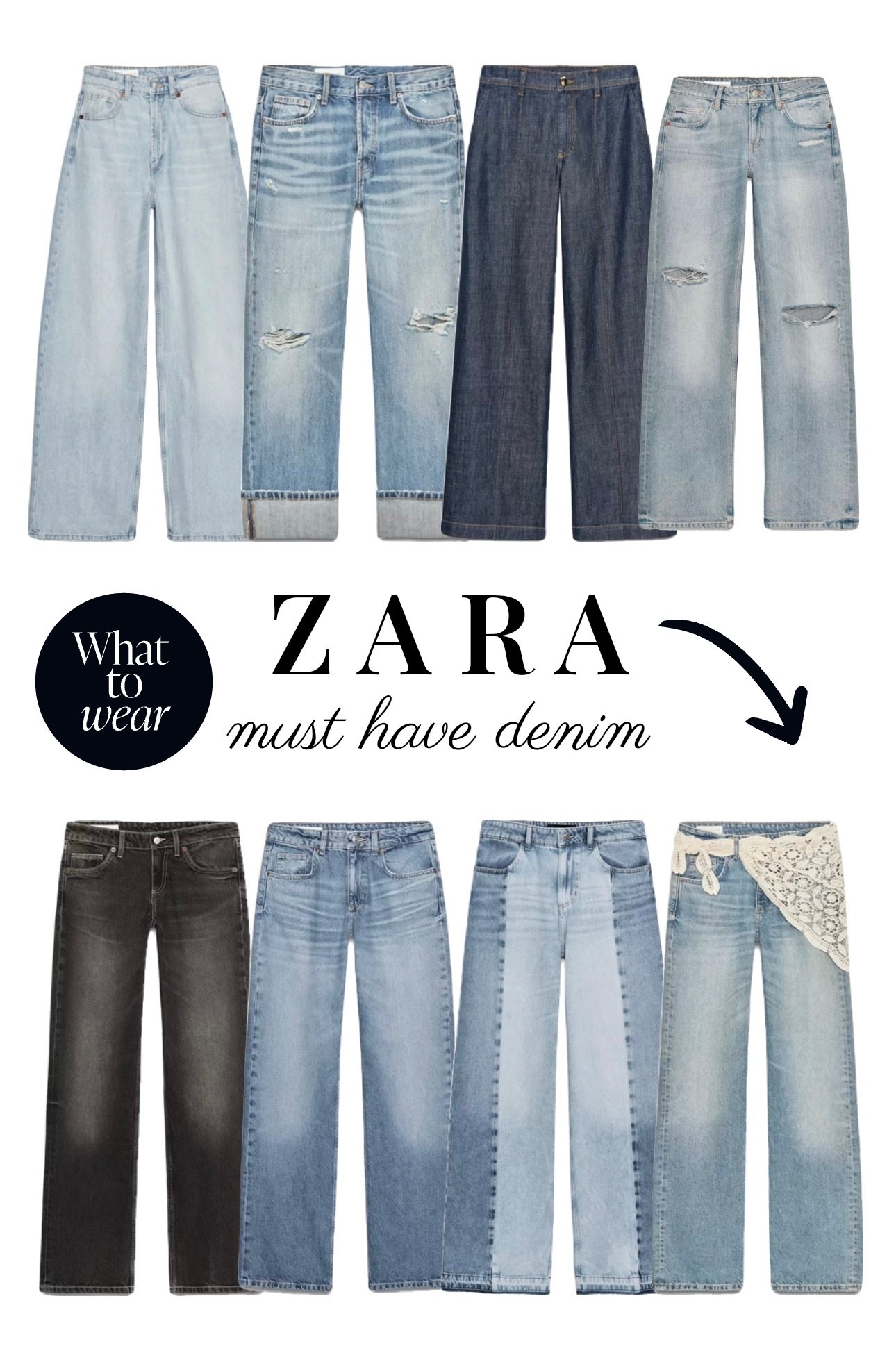 Zara must have jeans! 🫶🏼

#zara #fallfashion

#LTKStyleTip #LTKFindsUnder100