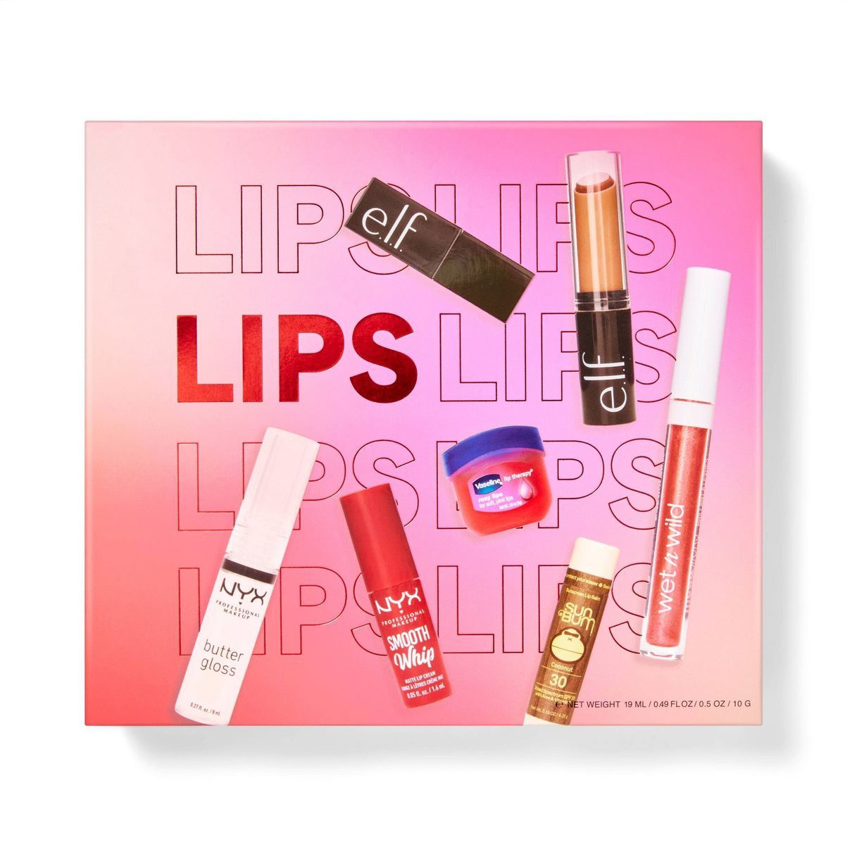 Lip Cosmetics Gift Set - 7ct | Target