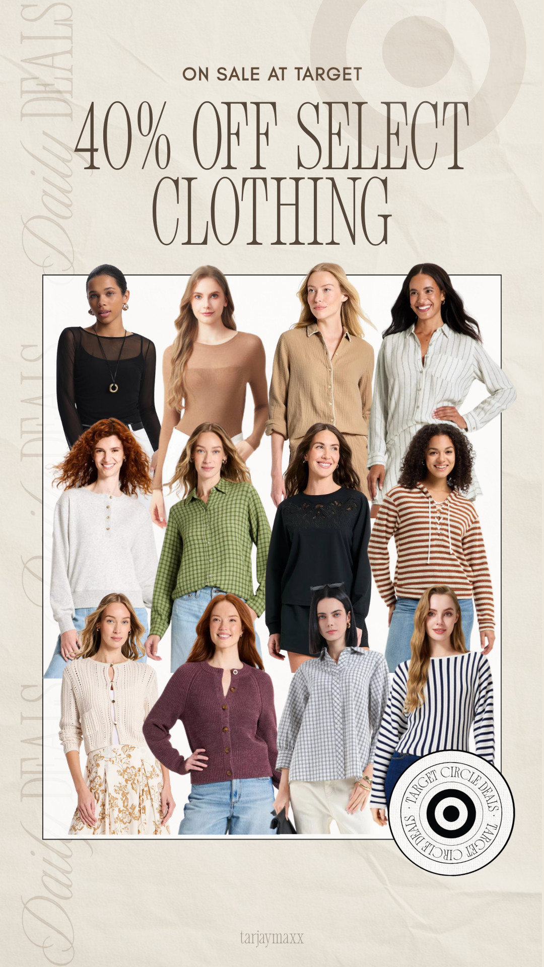 Fall styles are already going on sale! Select long-sleeve tops and sweaters are 40% off at Target right now - perfect for getting a head start on your fall wardrobe.
wedding guest dress summer, summer outfits over 40, country concert outfits, summer dresses, teacher outfits, back to school outfits, date night outfits, vacation outfits beach, business casual workwear, concert outfit ideas 

 #LTKgrwm #LTKootd #LTKSeasonal