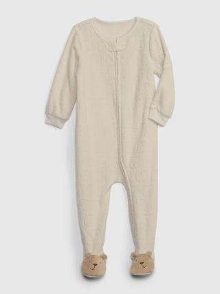 babyGap Recycled One-Piece Footed PJ | Gap (US)