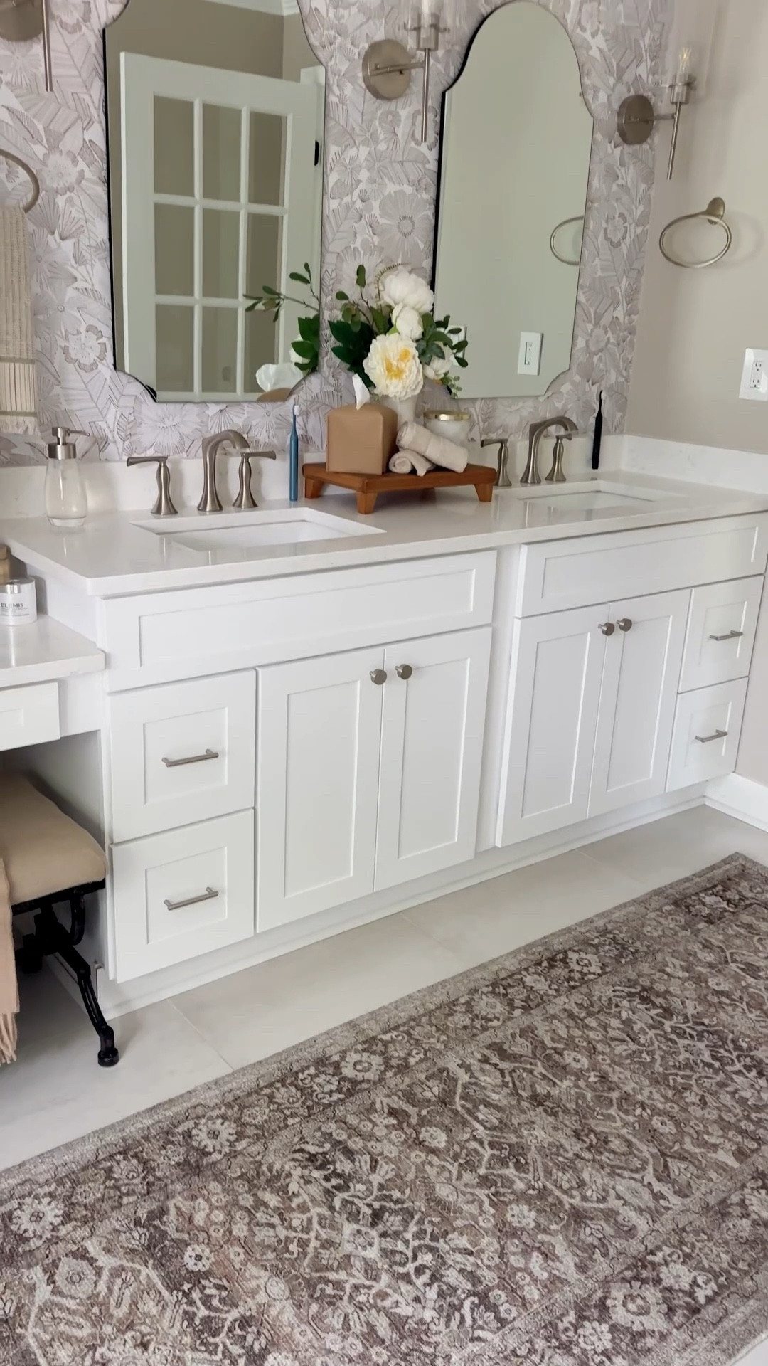 Just refreshed our primary bedroom and bathroom with a few thoughtful pieces from the Magnolia Home by Joanna Gaines x Loloi Spring 2025 launch—and I’m in love.

#LTKSeasonal #LTKHome