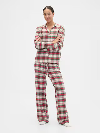 Flannel Pull-On PJ Pants | Gap Factory