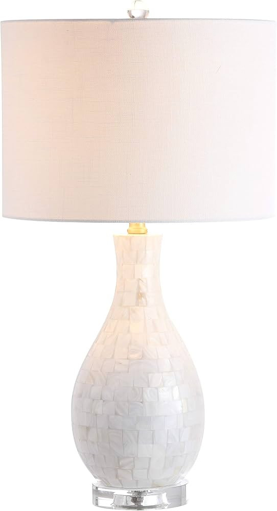 JONATHAN Y JYL1058A Josephine 26.5" Seashell LED Table Lamp Coastal Contemporary Bedside Desk Nig... | Amazon (US)