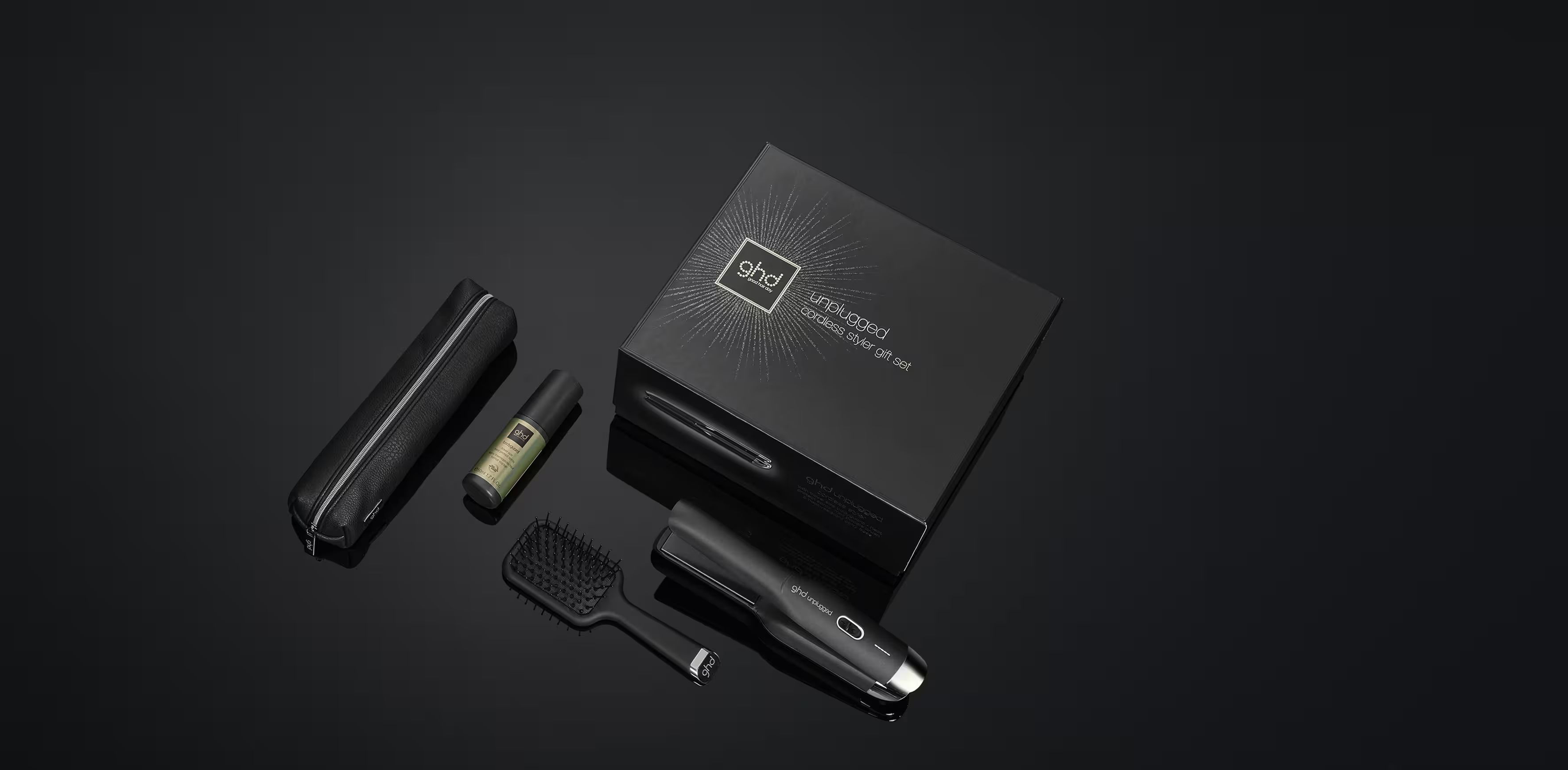GHD UNPLUGGED CORDLESS STYLER GIFT SET | ghd (UK)