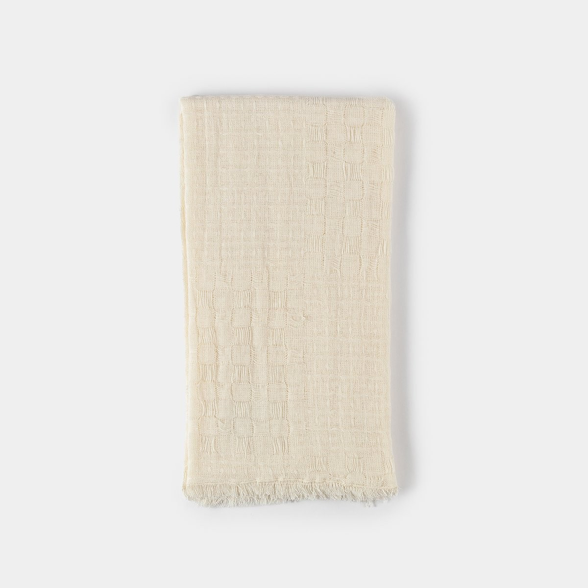 Dobby Weave Dish Towel Ivory | Amber Interiors
