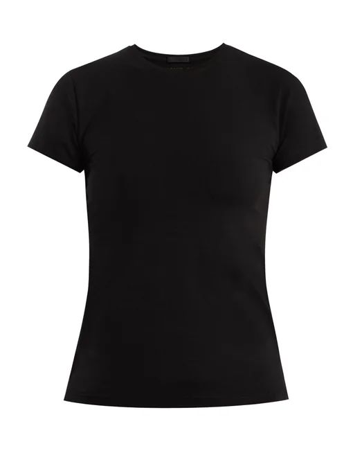 Round-neck cotton T-shirt | ATM | Matches (UK)