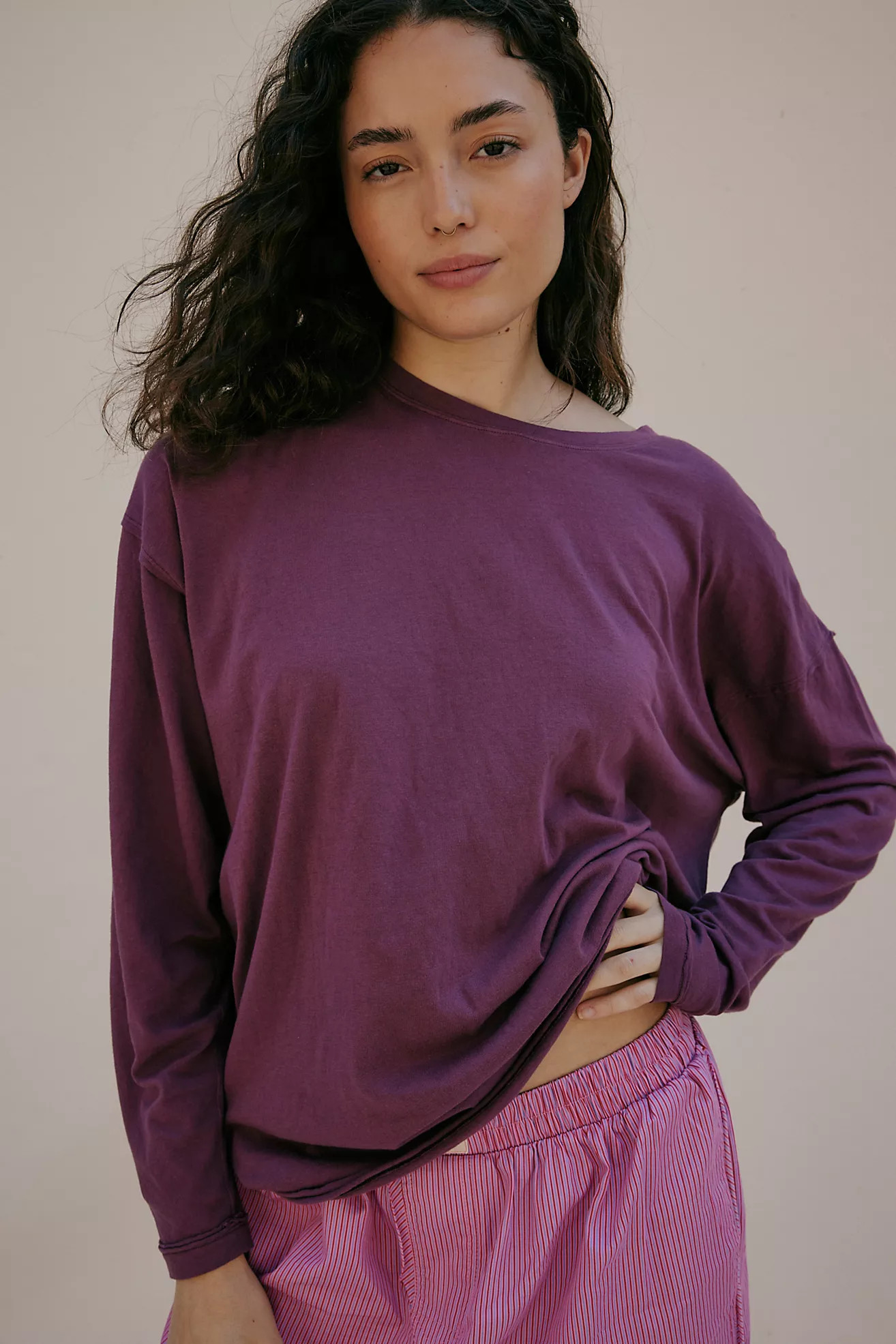 We The Free Nina Long-Sleeve Tee | Free People (Global - UK&FR Excluded)