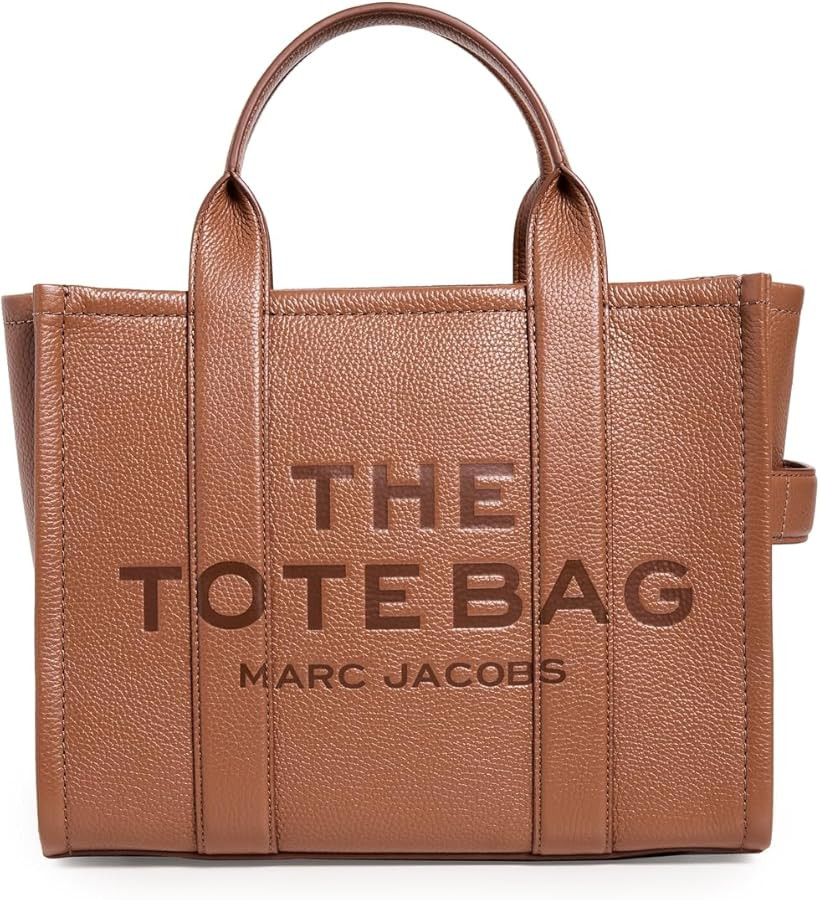 Marc Jacobs Womens The Leather Medium Tote Bag | Amazon (US)
