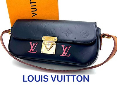 Louis Vuitton Malibu Street Vernis Mini Shoulder Bag Framboise Genuine Used | eBay US