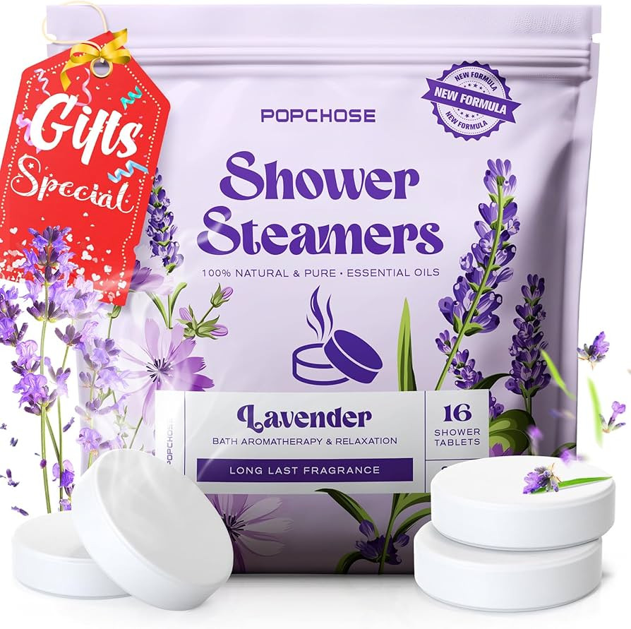 Shower Steamers Aromatherapy - Birthday Gifts for Women, Christmas Gifts Stocking Stuffers, 16 Pa... | Amazon (US)