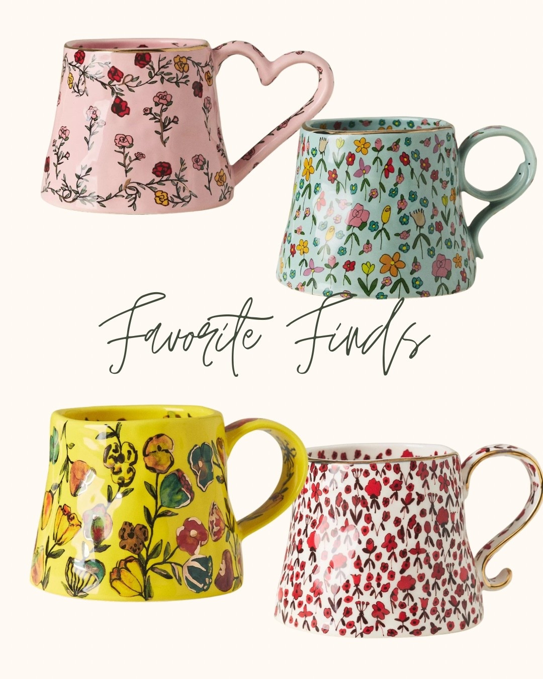 I’ve never loved a coffee mug more!!!! Want them all😍😍😍💕

#LTKHoliday #LTKHome #LTKFindsUnder50