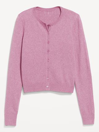 SoSoft Crop Cardigan Sweater | Old Navy (US)