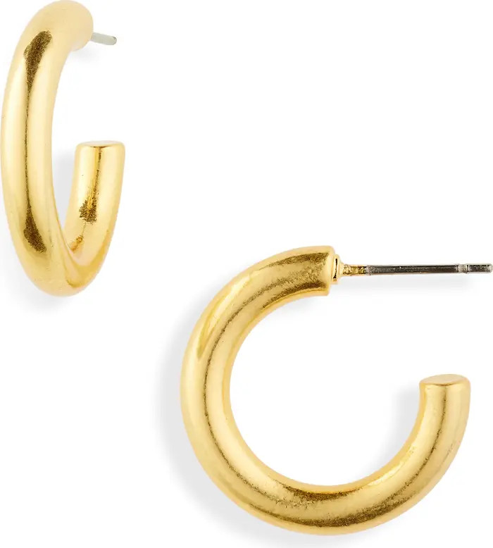 Small Chunky Hoop EarringsMADEWELL | Nordstrom