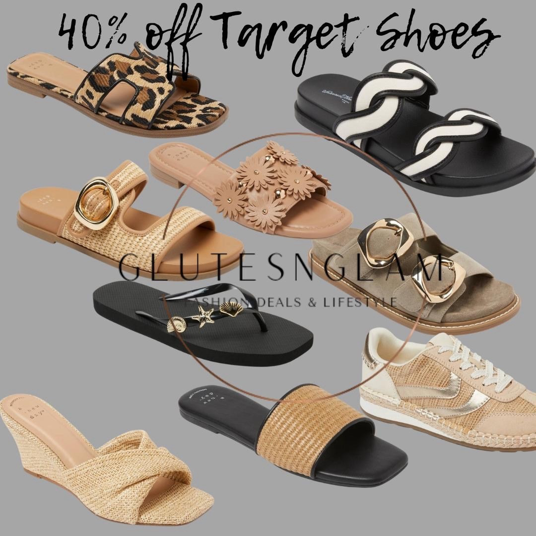 Target Spring sale 40% off! New Target sandals, spring style sandals, vacation shoes, Target style. Target sale  

#LTKSaleAlert #LTKOver40 #LTKSeasonal