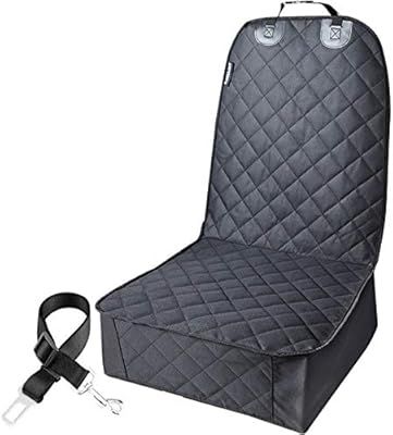 URPOWER Pet Front Seat Cover for Cars 100% Waterproof Nonslip Rubber Backing with Anchors, Quilte... | Amazon (US)