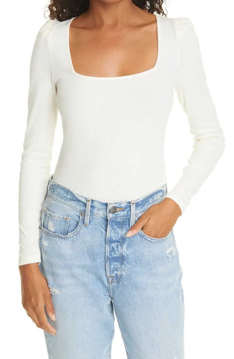 Olympe Puff Shoulder Top | Nordstrom | Nordstrom
