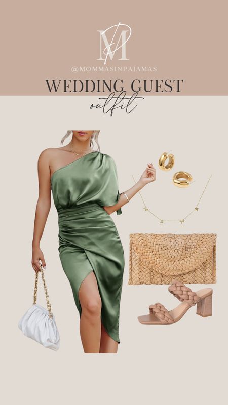 I love this dress for a summer wedding guest look. Everything is from Amazon! summer wedding guest look, wedding guest outfit, outdoor wedding guest look, bigger bust friendly wedding guest dress

#LTKSeasonal #LTKStyleTip #LTKWedding