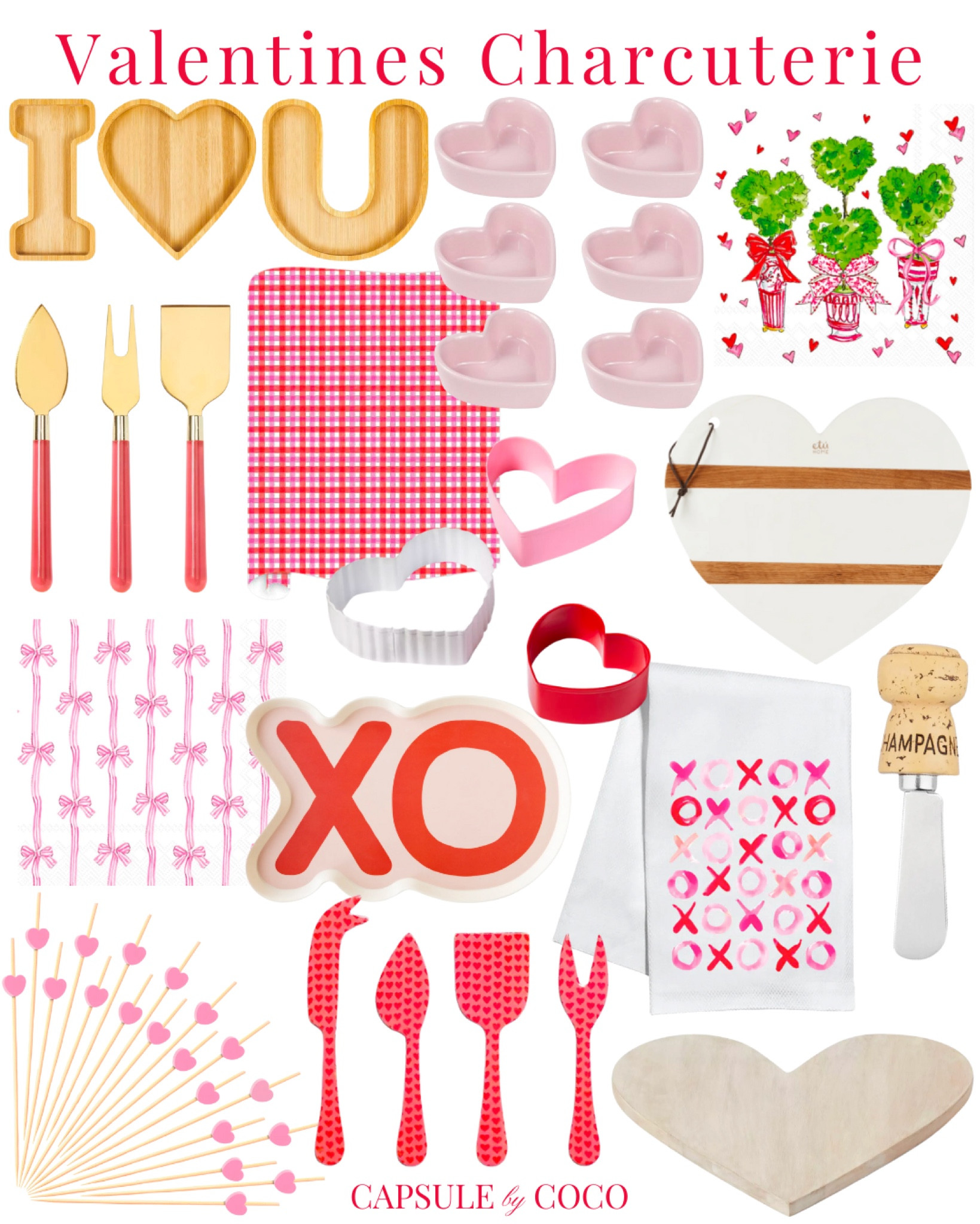 Valentines Charcuterie 💌

Charcuterie board, Galentine’s Day, Valentine’s Day, Valentine’s party, Galentine’s party, CapsuleByCoCo

#LTKhome #LTKparties #LTKSeasonal