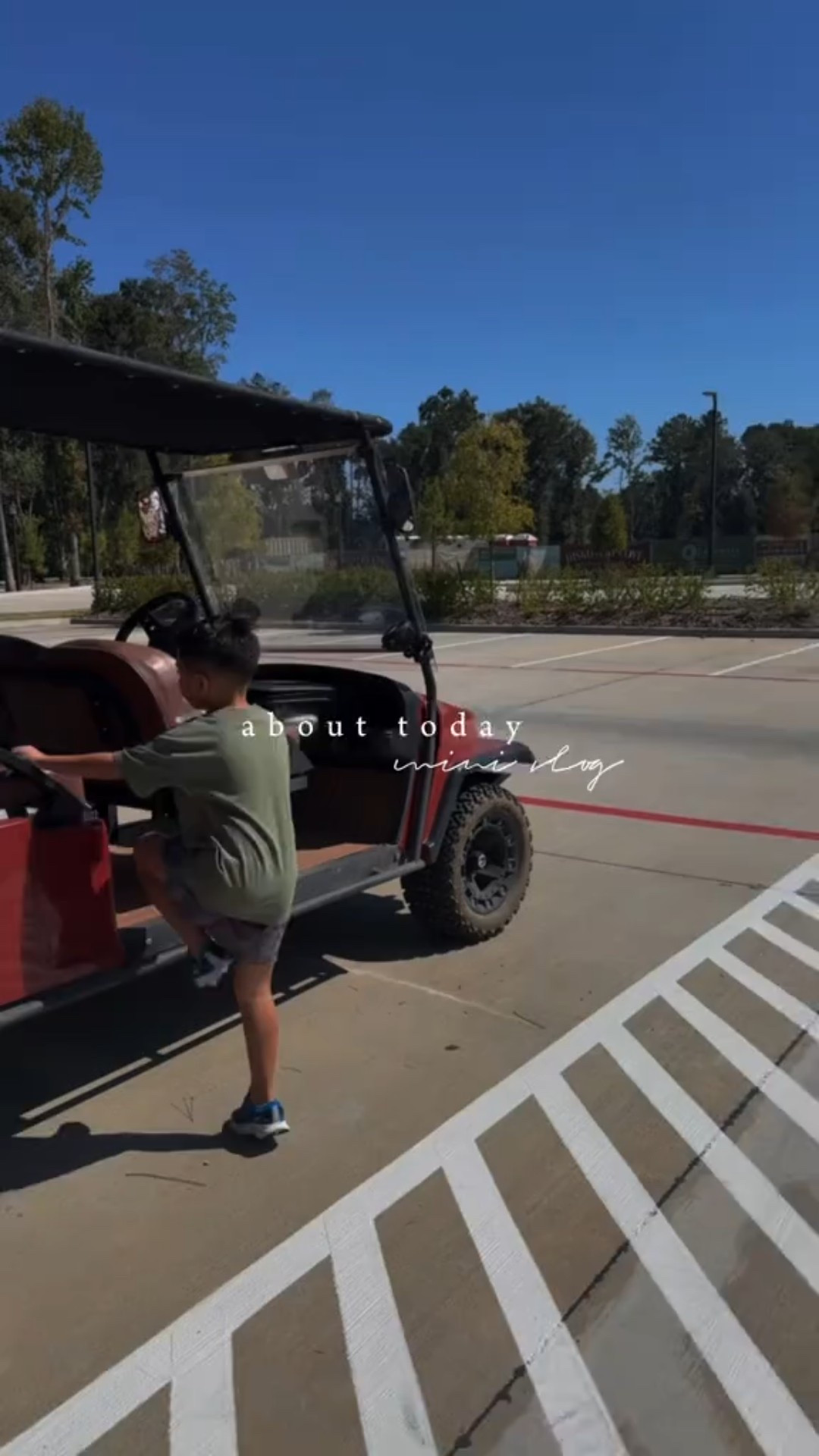 Neighborhood exploring turned into a playground tumble, golf cart dreaming, and a Sam's Club run to wrap it up #houstontx #newhome #exploring #samsclub

#LTKFamily #LTKKids #LTKHalloween