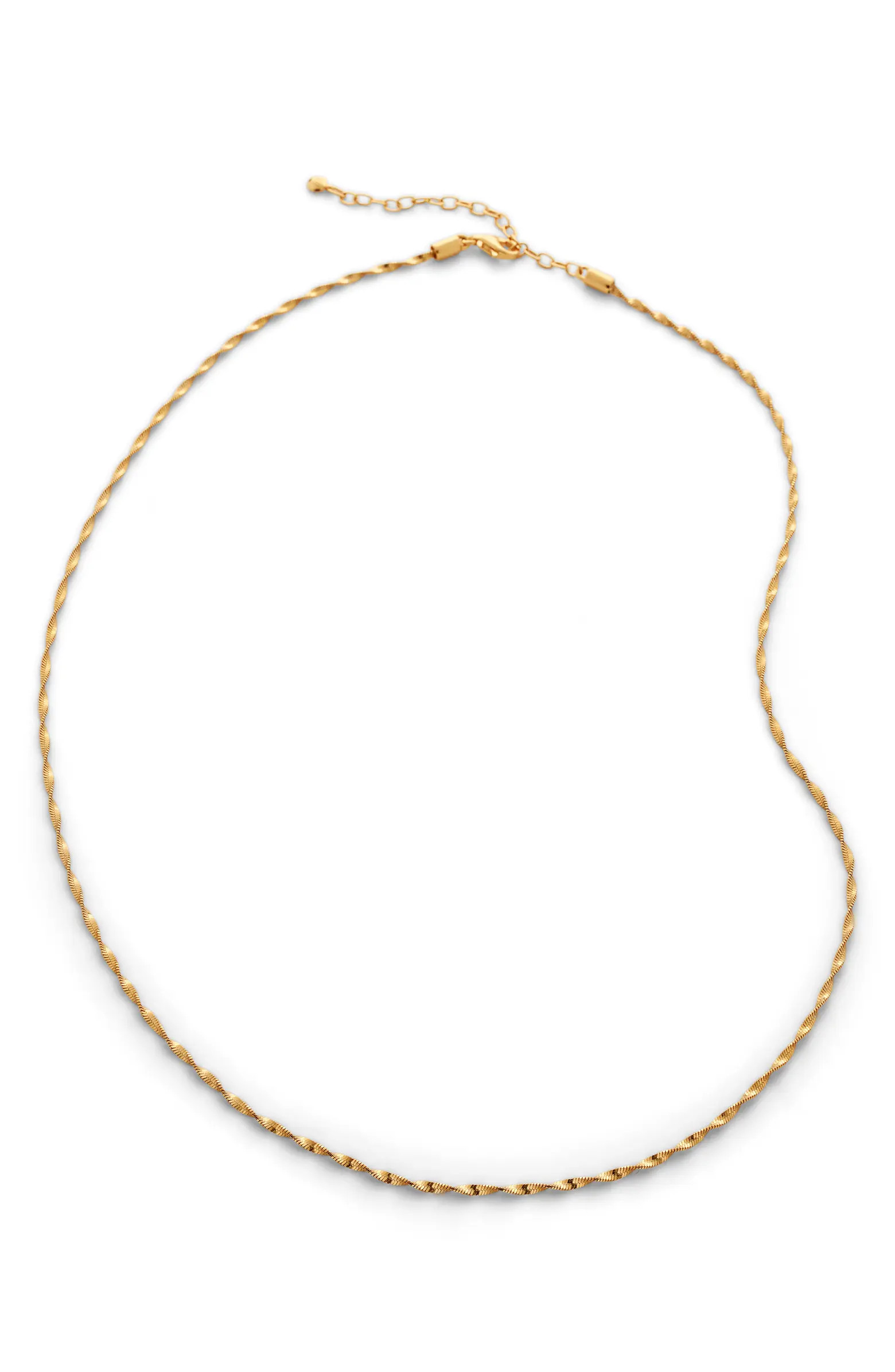 Monica Vinader Disco Chain Necklace | Nordstrom | Nordstrom