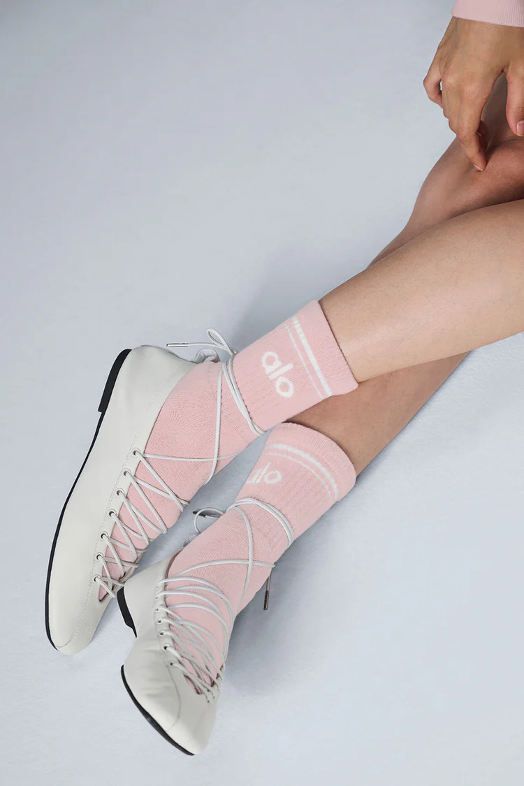 Unisex Half-Crew Throwback Sock | Alo Yoga (US)