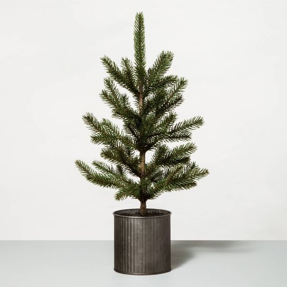 22" Faux Potted Pine Tree - Hearth & Hand™ with Magnolia | Target