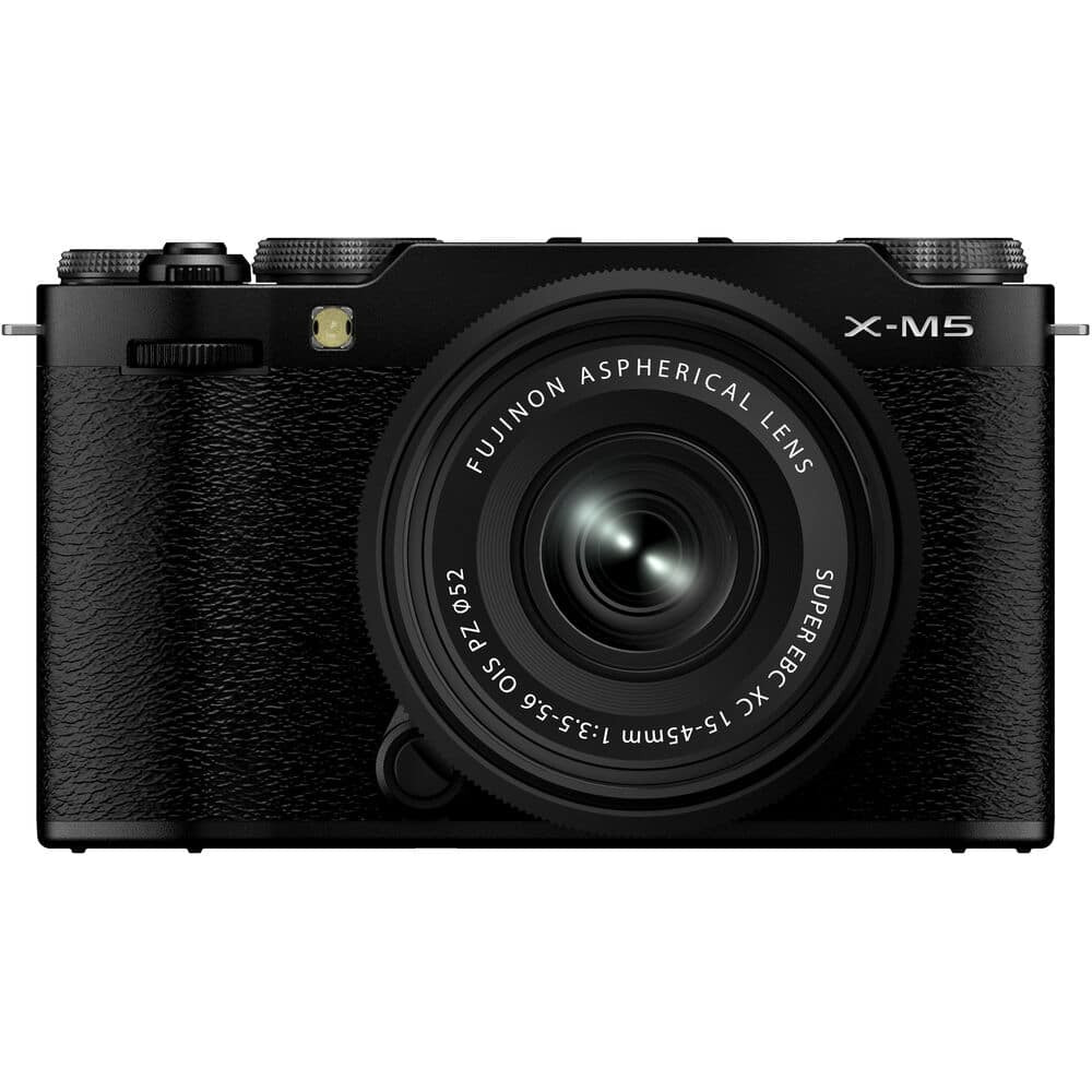 Fujifilm - X-M5 Mirrorless Camera with XC 15-45mm f/3.5-5.6 Lens (Black) - 1690073 | Best Buy U.S.