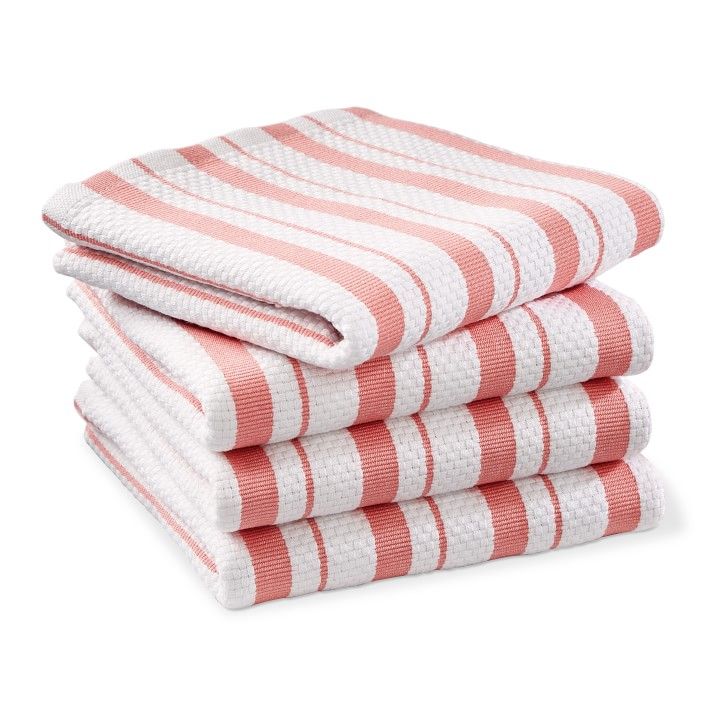 Williams Sonoma Classic Stripe Towels, Set of 4 | Williams-Sonoma