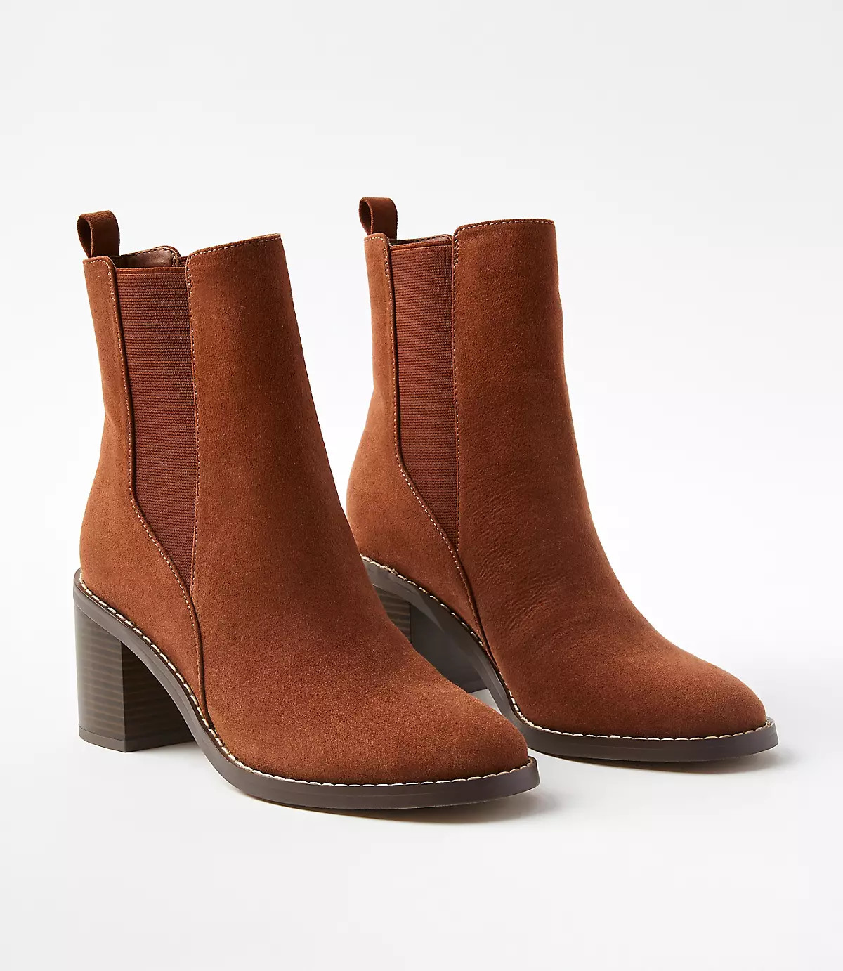 Block Heel Chelsea Boots | LOFT