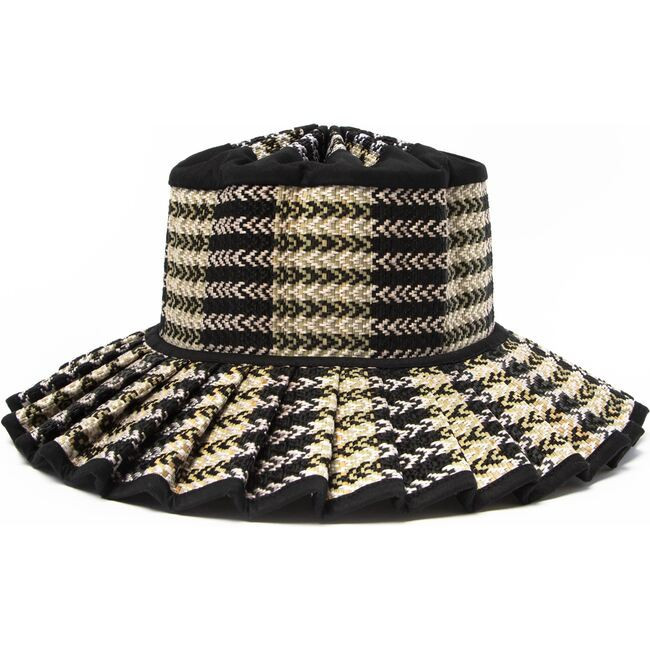 Lorna Murray | Women's Island Capri Hat, Toulouse, Midi (Black, Size Small) | Maisonette | Maisonette