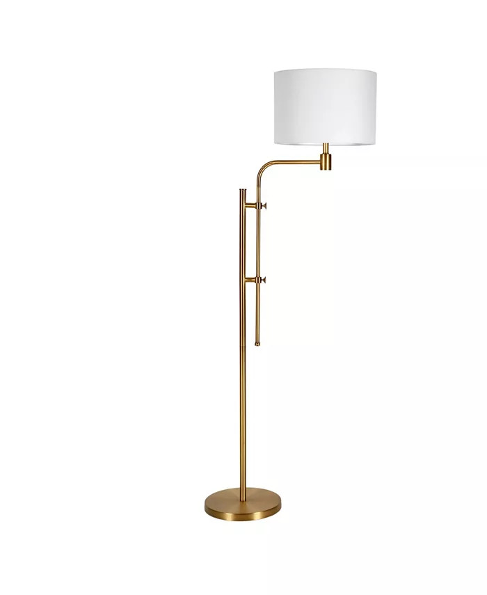 Hudson & Canal Polly Height-Adjustable Floor Lamp & Reviews - Furniture - Macy's | Macys (US)