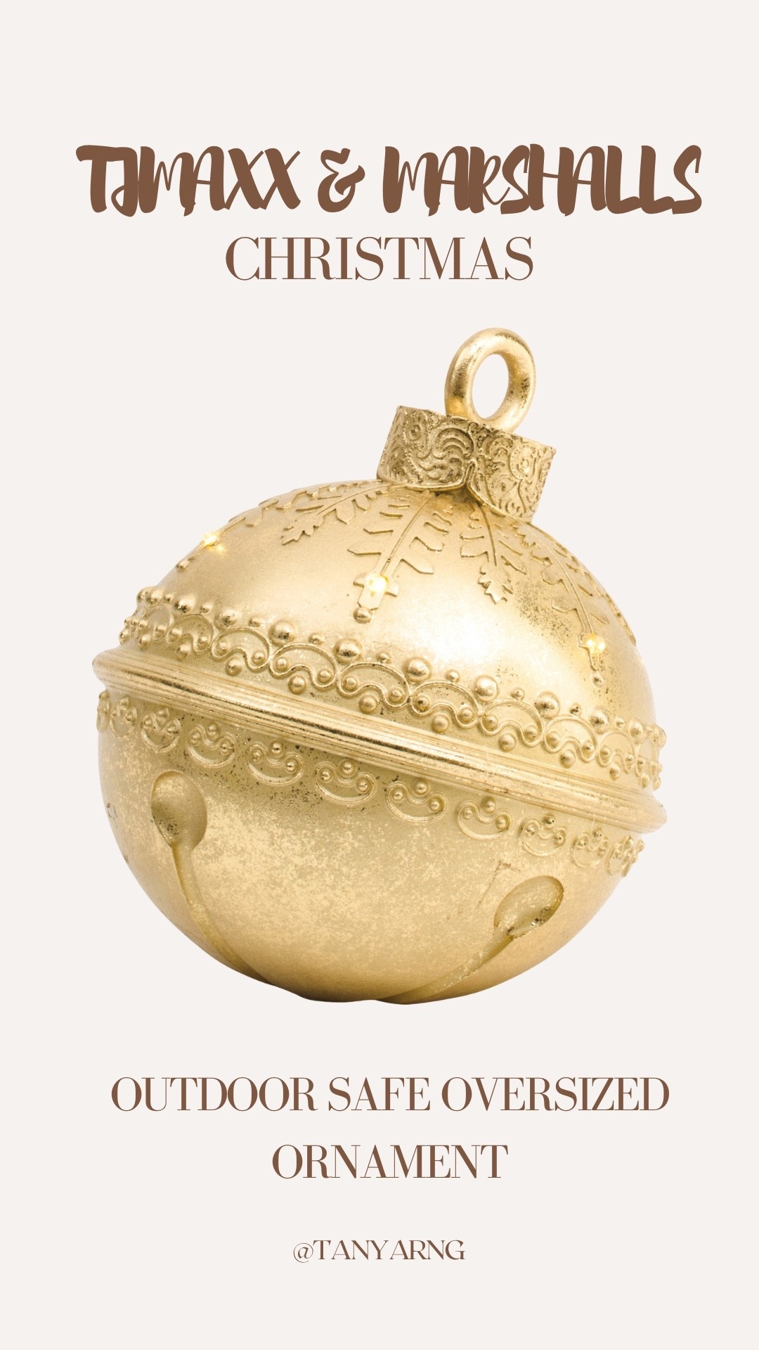 Outdoor oversized ornament | tjmaxx | Marshall’s 

#LTKGiftGuide #LTKHoliday #LTKCyberWeek