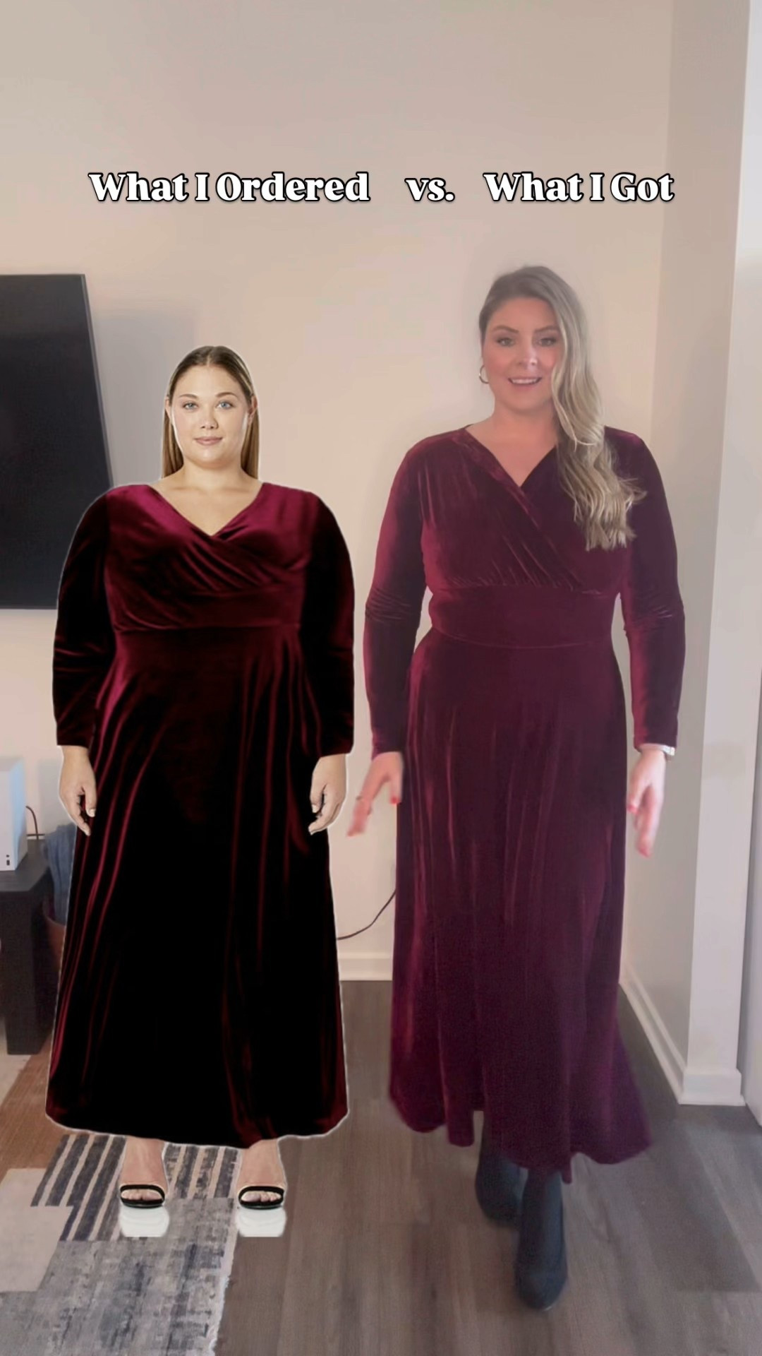 What I ordered vs what I got! Absolutely in love with this burgundy, velvet dress. It feels heavy and super expensive, but really affordable!

plus size dresses, mid size dresses, affordable fashion, velvet dress, winter dresses

#LTKMidsize #LTKFindsUnder50 #LTKPlusSize